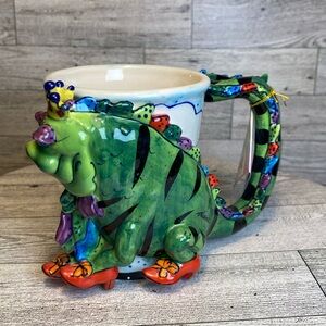 3D Lizard Coffee Mug